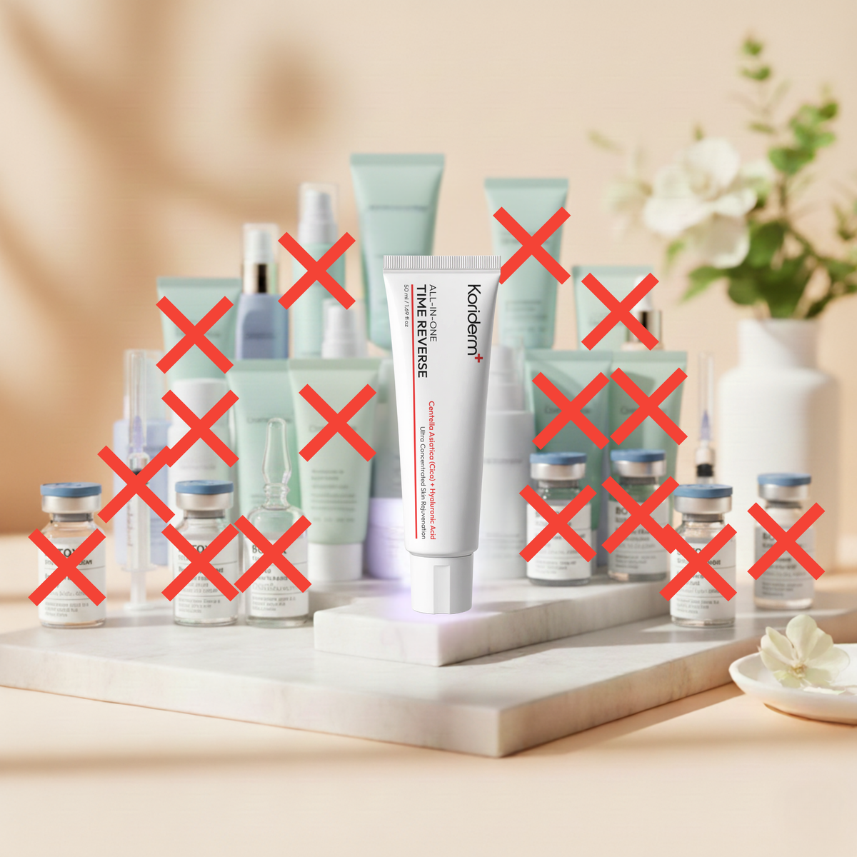 KoriDerm vs expensive competitor creams